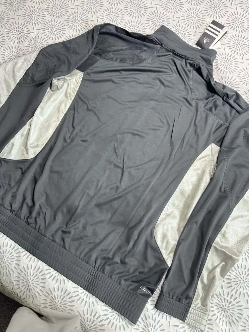 Adidas Jacket Full Zip Track Jacket Yellow Black Men’s XL